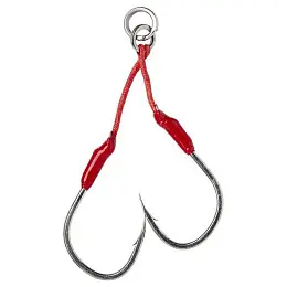 Koupit Online SAVAGE GEAR - Pomocný Háček Bloody Assist Hook J, 1/0, Double Asymmetric, 2ks