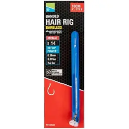 PRESTON INNOVATIONS - Hotové návazce MCM-B BANDED MAG STORE HOOKLENGTHS - 10 cm/4" 8ks Aktuální