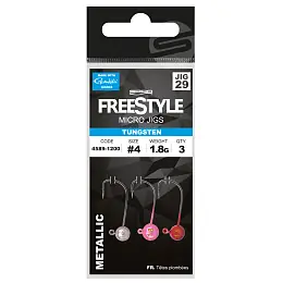 Časově Omezené FreeStyle - Jigová hlava Tungsten Micro Jig29 Metallic 1,9cm vel. 4
