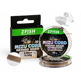 ZFISH Šňůrka MizuCord Method Feeder braid 10m Odeslání Ihned