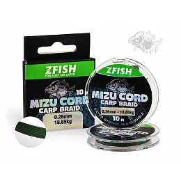 Časově Omezené ZFISH Šňůrka MizuCord Carp braid line 10m