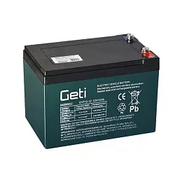 Baterie olověná 12V 12Ah GETI pro elektromotory Nejlepší Cena