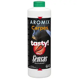 Sensas - Tekutý posilovač Aromix Carp Tasty Spicy, 500ml Výprodej Výprodej